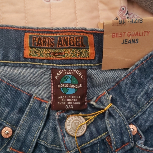 Flared Jeans with Colored Sequins - Picture 7 of 8